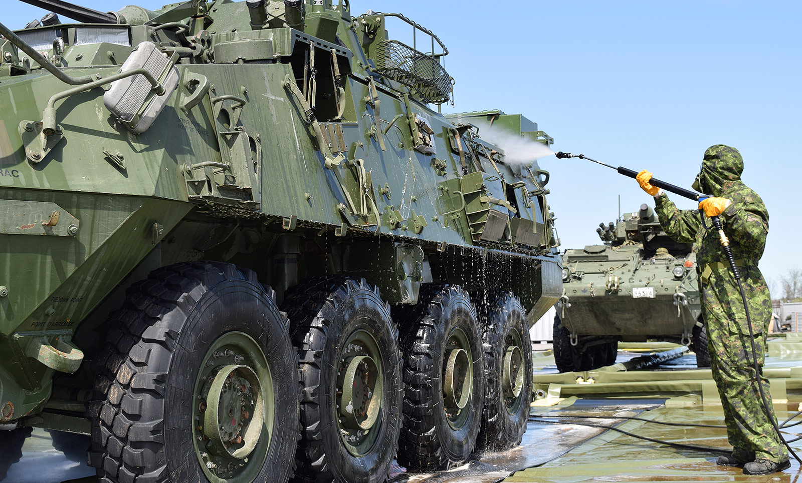 CBRN Personnel and Vehicle Decontamination Systems