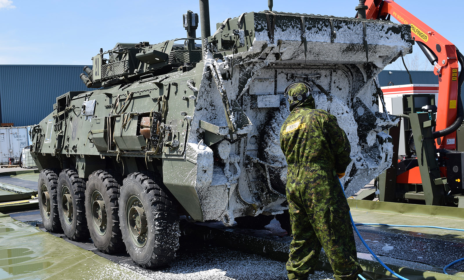 CBRN Personnel and Vehicle Decontamination Systems