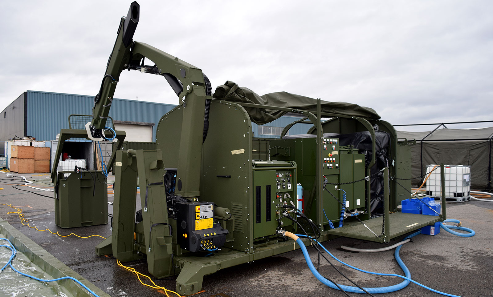 CBRN Personnel and Vehicle Decontamination Systems