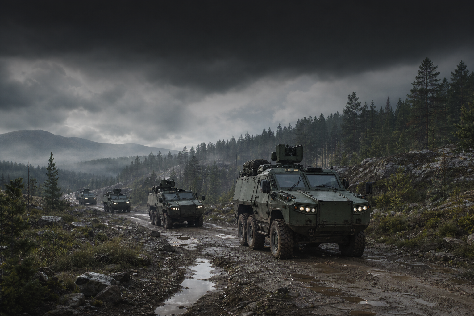 Land forces ground mobility convoy