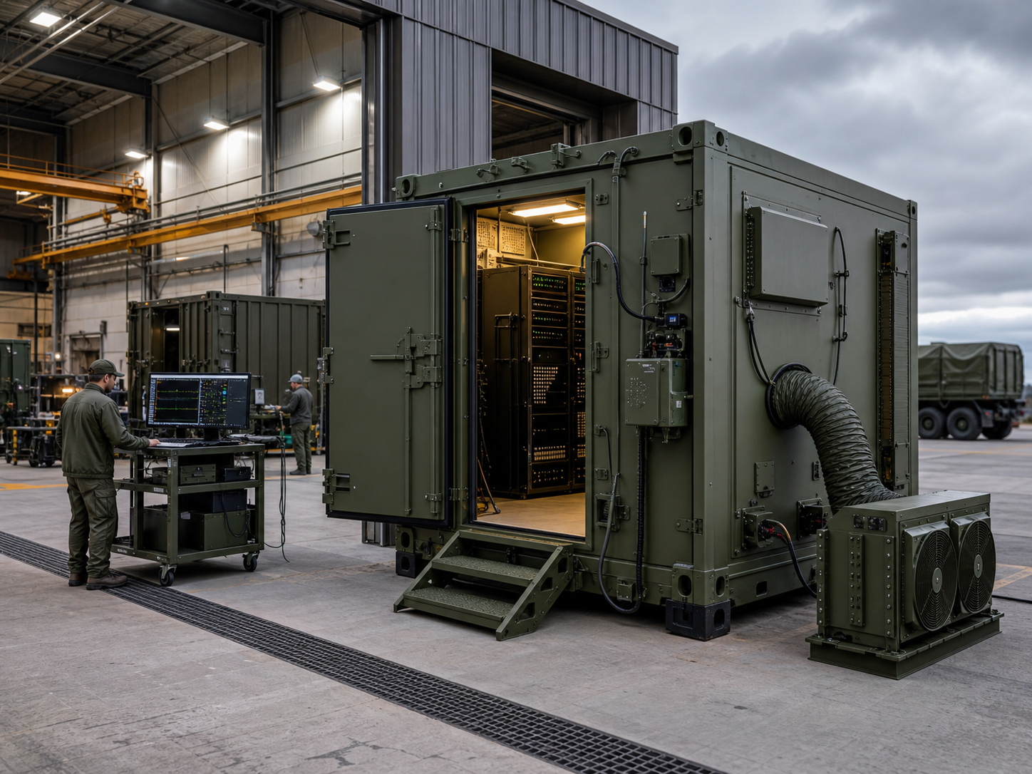 Containerized shelter testing and engineering process